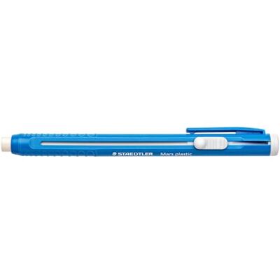 STAEDTLER Mars Plastic Portagomas en forma de lápiz con clip de plástico. Caja con 10 portagomas, multicolor STAEDTLER Mars Plastic Portagomas en forma de lápiz con clip de plástico. Caja con 10 portagomas, multicolor