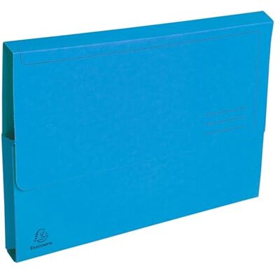 Exacompta Ref. 47770E Cartón de 150 camisas Bolsillo con fuelle de 32 mm Forever® 290 g/m² Camisas 100% recicladas y certificadas Angel Bleu Dim 24 x 32 cm Colores surtidos Exacompta Ref. 47770E Cartón de 150 camisas Bolsillo con fuelle de 32 mm Forever® 290 g/m² Camisas 100% recicladas y certificadas Angel Bleu Dim 24 x 32 cm Colores surtidos