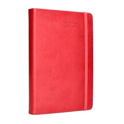 Liderpapel AGENDA ENCUADERNADA ESPARTA 15X21 CM 2024 DIA PAGINA CON GOMILLA COLOR ROSA PAPEL 70 GR Liderpapel AGENDA ENCUADERNADA ESPARTA 15X21 CM 2024 DIA PAGINA CON GOMILLA COLOR ROSA PAPEL 70 GR