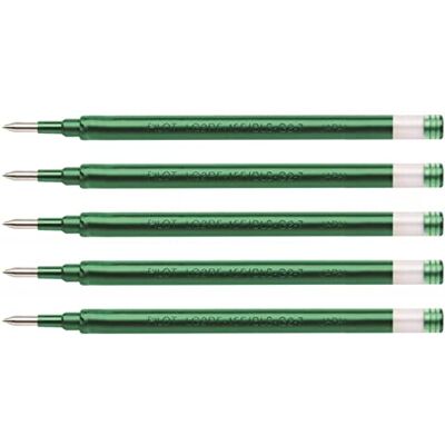 PILOT Bolígrafo de gel G2 07, 5 unidades, color verde PILOT Bolígrafo de gel G2 07, 5 unidades, color verde