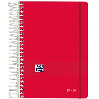 Oxford Agenda escolar 23/24 octavo D/P tapa plástico Oxford Agenda escolar 23/24 octavo D/P tapa plástico