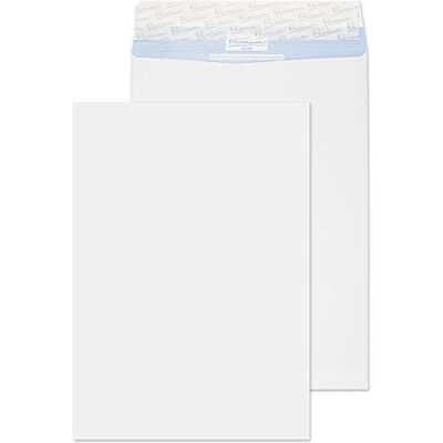 Blake Secure sobres B4 (35.2 x 25cm) 125 unidades impermeable papel de 125 GSM certifcado FSC sobres resistentes a desgarros resistentes al agua modelo Blake Secure sobres B4 (35.2 x 25cm) 125 unidades impermeable papel de 125 GSM certifcado FSC sobres resistentes a desgarros resistentes al agua modelo