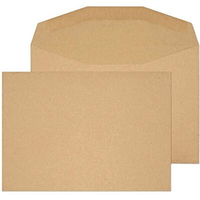 Blake Everyday sobres C6 (11.4 x 16.2cm) 1000 unidades 80 g/m² certifcado PEFC y sostenible sobres kraft con goma para papelería y manualidades modelo Blake Everyday sobres C6 (11.4 x 16.2cm) 1000 unidades 80 g/m² certifcado PEFC y sostenible sobres kraft con goma para papelería y manualidades modelo