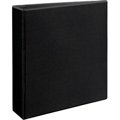 Avery Durable Carpeta con anilla EZD, color negro paquete de 1 unidad Avery Durable Carpeta con anilla EZD, color negro paquete de 1 unidad
