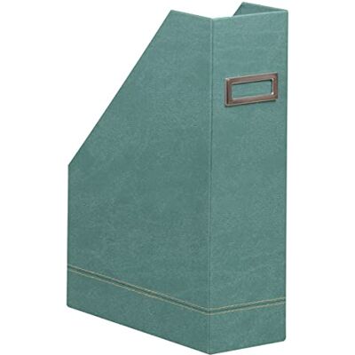 Rhodia Revistero de agua 10x25x31 cm Pespuntes naranjas Exterior de piel sintética Colección Home Office rama Organización de oficina y almacenamiento de diseño Rhodia Revistero de agua 10x25x31 cm Pespuntes naranjas Exterior de piel sintética Colección Home Office rama Organización de oficina y almacenamiento de diseño