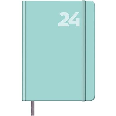 DOHE Agenda 2024 Día Página Tamaño Mediano: 14x20 cm 336 páginas Encuadernación cosida Tapa dura Color Verde Modelo Capri DOHE Agenda 2024 Día Página Tamaño Mediano: 14x20 cm 336 páginas Encuadernación cosida Tapa dura Color Verde Modelo Capri