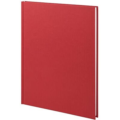 Rössler SOHO Cuaderno con lomo encolado y tapa dura (A4, 96 páginas), color rojo Rössler SOHO Cuaderno con lomo encolado y tapa dura (A4, 96 páginas), color rojo