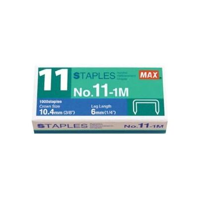 Max Co.,Ltd Dhp Comerpa Slu Max Grapas nº 11, 10 unidades, 1m Max Co.,Ltd Dhp Comerpa Slu Max Grapas nº 11, 10 unidades, 1m
