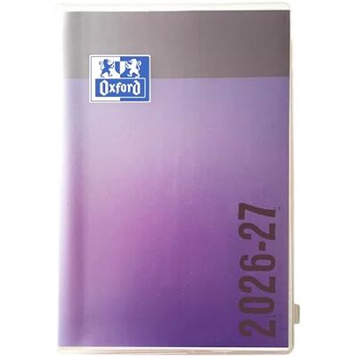 Oxford Creation Zip agenda escolar (años 2018 – 2019 1 día por página 352 páginas 12 x 18 cm), color morado Oxford Creation Zip agenda escolar (años 2018 – 2019 1 día por página 352 páginas 12 x 18 cm), color morado