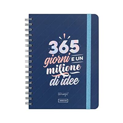 Mr. Wonderful Agenda clásica 2022 Semanal, 365 días y un millón de ideas, multicolor () Mr. Wonderful Agenda clásica 2022 Semanal, 365 días y un millón de ideas, multicolor ()