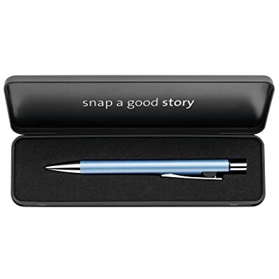 Pelikan Bolígrafo Snap K10 en estuche de metal, azul helado, 1 pieza, Pelikan Bolígrafo Snap K10 en estuche de metal, azul helado, 1 pieza,