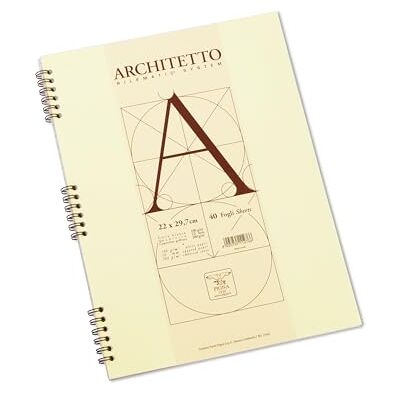 Pigna Architetto Beige Cuaderno (220 mm, 297 mm), 1 unidad Pigna Architetto Beige Cuaderno (220 mm, 297 mm), 1 unidad