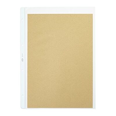 PARDO 211536 Pack de 100 fundas extra con papel interior protector, A4 PARDO 211536 Pack de 100 fundas extra con papel interior protector, A4