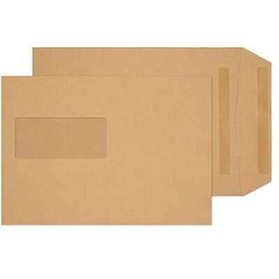 Blake Everyday sobres C5 (22.9 x 16.2cm) con ventana 500 unidades 80g/m² sobres autoadhesivos sobres manila/sobres kraft pack múltiple de sobres papelería modelo Blake Everyday sobres C5 (22.9 x 16.2cm) con ventana 500 unidades 80g/m² sobres autoadhesivos sobres manila/sobres kraft pack múltiple de sobres papelería modelo