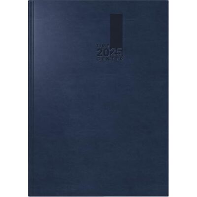 BRUNNEN Agenda TimeCenter modelo 725 (2025), 2 páginas = 1 semana, A5, 352 páginas, tapa suave, color azul oscuro BRUNNEN Agenda TimeCenter modelo 725 (2025), 2 páginas = 1 semana, A5, 352 páginas, tapa suave, color azul oscuro