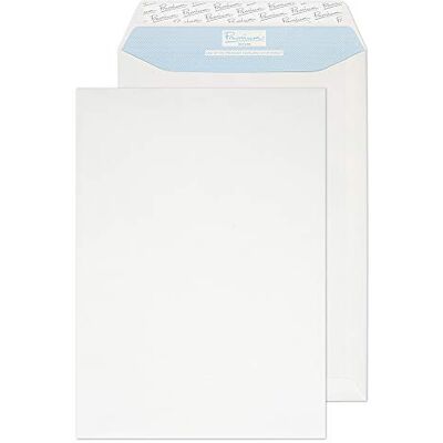 Blake Secure sobres C4 (32.4 x 22.9cm) 125 unidades impermeable papel de 125 GSM certifcado FSC sobres resistentes a desgarros resistentes al agua modelo Blake Secure sobres C4 (32.4 x 22.9cm) 125 unidades impermeable papel de 125 GSM certifcado FSC sobres resistentes a desgarros resistentes al agua modelo