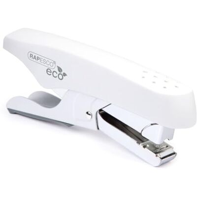Rapesco ECO Whale Grapadora de Tenaza, Capacidad hasta 45 Hojas, Blanco Mate Rapesco ECO Whale Grapadora de Tenaza, Capacidad hasta 45 Hojas, Blanco Mate