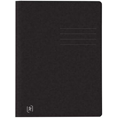 Oxford TOP FILE+ Carpeta de cartón (25 unidades, tamaño A4), color negro Oxford TOP FILE+ Carpeta de cartón (25 unidades, tamaño A4), color negro