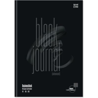 Staufen Ursus Black Journal Libro de registro, A4, papel cuadriculado, 90 g/m2, 5 mm, 80 hojas Staufen Ursus Black Journal Libro de registro, A4, papel cuadriculado, 90 g/m2, 5 mm, 80 hojas
