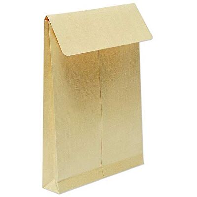 Clairefontaine Caja de 250 sobres kraft reforzados marrones C4 229 x 324 mm con fuelle de 30 mm Autoadhesivos 130 g/m² Clairefontaine Caja de 250 sobres kraft reforzados marrones C4 229 x 324 mm con fuelle de 30 mm Autoadhesivos 130 g/m²