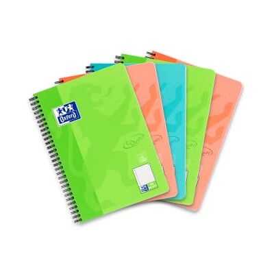 Oxford Touch Collegebblock B5 Libreta (5 unidades, 80 hojas, a rayas, borde izquierdo) Oxford Touch Collegebblock B5 Libreta (5 unidades, 80 hojas, a rayas, borde izquierdo)