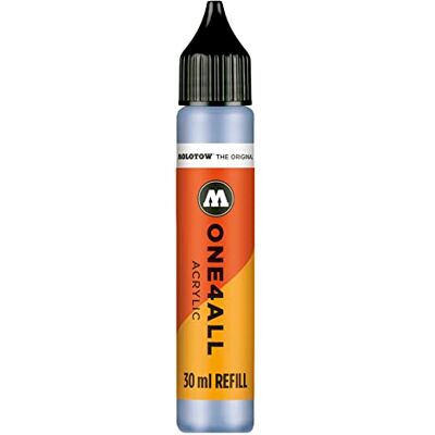 Molotow ONE4ALL Tinta de recambio para rotulador permanente, color cerámica claro pastel 30 ml Molotow ONE4ALL Tinta de recambio para rotulador permanente, color cerámica claro pastel 30 ml
