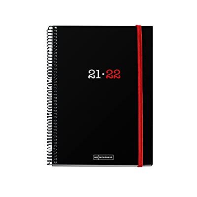 Miquelrius Agenda Escolar 2021-2022, Tamaño PLUS 15 x 21.3 cm, Semana Vista, College Negro, Idioma Español Miquelrius Agenda Escolar 2021-2022, Tamaño PLUS 15 x 21.3 cm, Semana Vista, College Negro, Idioma Español