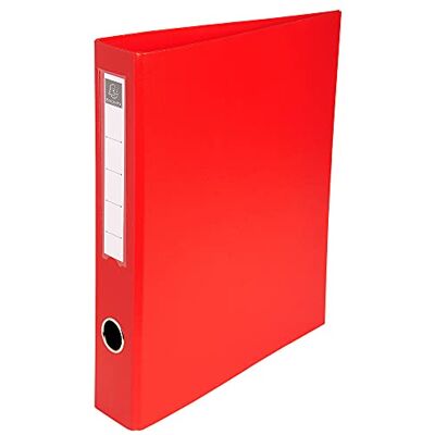 Exacompta Classeur remborde pvc 4 anneaux en d de 40mm en 3eme de couverture a4 maxi Exacompta Classeur remborde pvc 4 anneaux en d de 40mm en 3eme de couverture a4 maxi