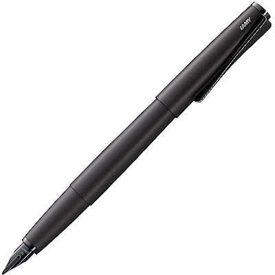 Lamy studio Lx all black pluma- cuerpo metálico elegante clip helicoidal, plumín de acero en F cartucho de tinta T 10 blue incl. Lamy studio Lx all black pluma- cuerpo metálico elegante clip helicoidal, plumín de acero en F cartucho de tinta T 10 blue incl.