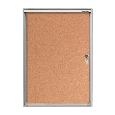 Franken X-tra Vitrina para 1 documentos A4 (puertas correderas, 28 x 37 x 3,5 cm), color marrón Franken X-tra Vitrina para 1 documentos A4 (puertas correderas, 28 x 37 x 3,5 cm), color marrón