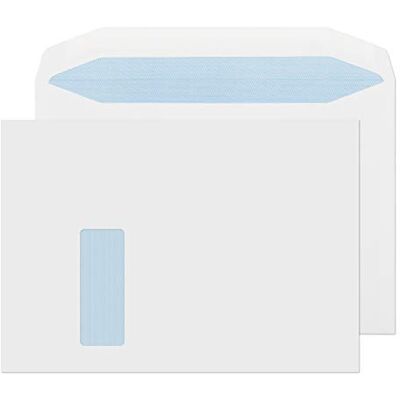 Blake Everyday sobres C4 (22.9 x 32.4cm) 250 unidades 120 g/m² certifcado PEFC y sostenible sobres blancos con goma con ventana papelería para oficinas y manualidades modelo Blake Everyday sobres C4 (22.9 x 32.4cm) 250 unidades 120 g/m² certifcado PEFC y sostenible sobres blancos con goma con ventana papelería para oficinas y manualidades modelo