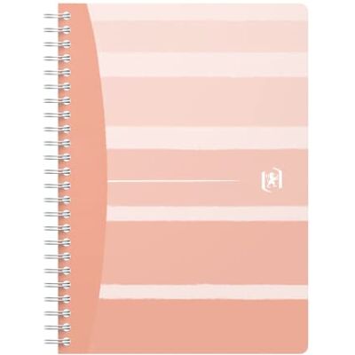 Oxford Cuaderno icónico A5 alineado 60 hojas 90g coral pack de 5 Oxford Cuaderno icónico A5 alineado 60 hojas 90g coral pack de 5