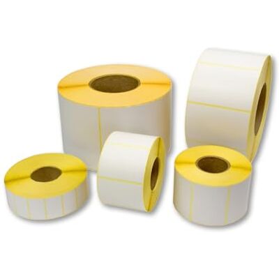 Emerson Etiquetas térmicas en rollo, 58 x 60 mm, 800 unidades por rollo, etiquetas autoadhesivas para impresora térmica, pegatinas para escribir, etiquetas adhesivas blancas Emerson Etiquetas térmicas en rollo, 58 x 60 mm, 800 unidades por rollo, etiquetas autoadhesivas para impresora térmica, pegatinas para escribir, etiquetas adhesivas blancas