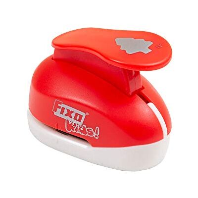FIXO Kids . Perforadora Especial Goma EVA con Forma de Arbol de Navidad. 3,8cm. Tamaño grande, Rojo FIXO Kids . Perforadora Especial Goma EVA con Forma de Arbol de Navidad. 3,8cm. Tamaño grande, Rojo