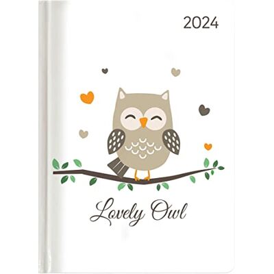 Ladytimer Lovely Owl 2024 Calendario de bolsillo A6 (4.2 x 6 pulgadas) Semanal 192 páginas Cuaderno de notas Agenda de citas Edición Alpha Ladytimer Lovely Owl 2024 Calendario de bolsillo A6 (4.2 x 6 pulgadas) Semanal 192 páginas Cuaderno de notas Agenda de citas Edición Alpha