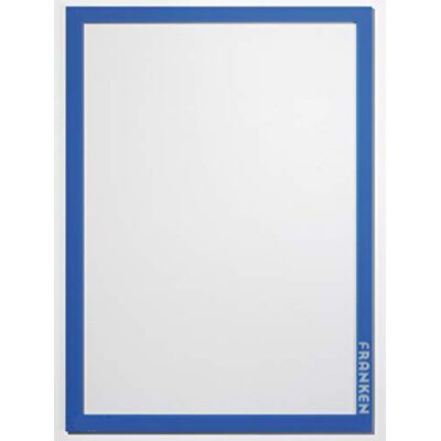 Franken Franc Marco de ventana de visualización favorable, DIN A4, Hard diapositivas, Fuerza: 1,82 mm, mate, azul Franken Franc Marco de ventana de visualización favorable, DIN A4, Hard diapositivas, Fuerza: 1,82 mm, mate, azul