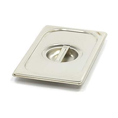 Maxima Tapa Gastronorm de acero inoxidable 1/4GN Maxima Tapa Gastronorm de acero inoxidable 1/4GN