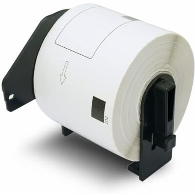 BETCKEY 1 Rollo DK-11202 Etiquetas Adhesivas, 62mm x 100mm, 300 Etiquetas Precortadas para Envíos para Brother QL Impresoras de Etiquetas BETCKEY 1 Rollo DK-11202 Etiquetas Adhesivas, 62mm x 100mm, 300 Etiquetas Precortadas para Envíos para Brother QL Impresoras de Etiquetas