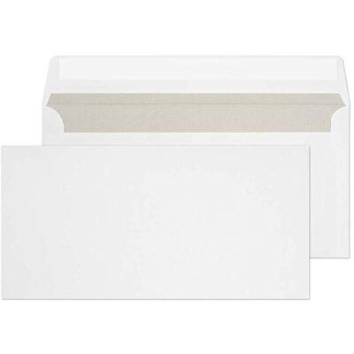 Blake Everyday sobres DL (11 x 22cm) 500 unidades 120 g/m² certifcado PEFC y sostenible sobres blancos con tira autoadhesiva papelería para oficinas y manualidades modelo Blake Everyday sobres DL (11 x 22cm) 500 unidades 120 g/m² certifcado PEFC y sostenible sobres blancos con tira autoadhesiva papelería para oficinas y manualidades modelo