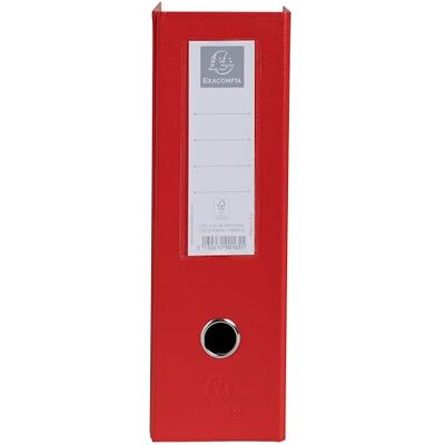 Exacompta Ref. 90165E Cartón de 10 revistero de cartón extra rígido recubierto de plástico, 10 cm, parte trasera de 25 x 31 cm, para tamaño A4, color rojo Exacompta Ref. 90165E Cartón de 10 revistero de cartón extra rígido recubierto de plástico, 10 cm, parte trasera de 25 x 31 cm, para tamaño A4, color rojo