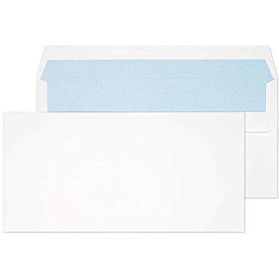 Blake Everyday sobres DL (11 x 22cm) 500 unidades 110 g/m² certifcado PEFC y sostenible sobres blancos autoadhesivos papelería para oficinas y manualidades modelo Blake Everyday sobres DL (11 x 22cm) 500 unidades 110 g/m² certifcado PEFC y sostenible sobres blancos autoadhesivos papelería para oficinas y manualidades modelo