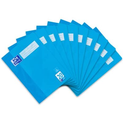 Oxford Cuaderno (A4, diseño 20, en blanco, 32 hojas, lote de 10 unidades) Oxford Cuaderno (A4, diseño 20, en blanco, 32 hojas, lote de 10 unidades)