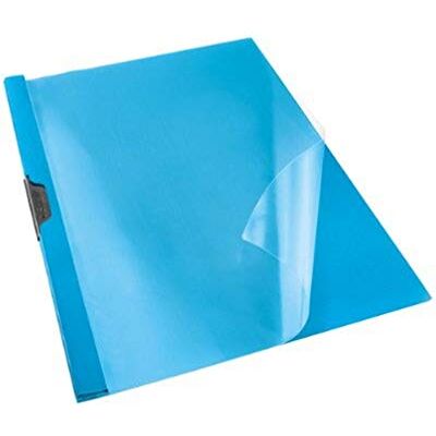Esselte Group Vivida Carpeta para encuadernación con clip (25 unidades, polipropileno, A4, capacidad para 30 hojas, 3 mm), color azul claro Esselte Group Vivida Carpeta para encuadernación con clip (25 unidades, polipropileno, A4, capacidad para 30 hojas, 3 mm), color azul claro