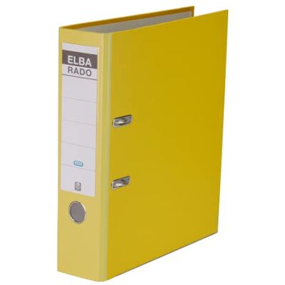Elba Rado Carpeta de cartón (Amarillo, Aluminio, Cartón, Color blanco, A4) Elba Rado Carpeta de cartón (Amarillo, Aluminio, Cartón, Color blanco, A4)