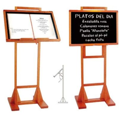Garcia de Pou García de Pou 158.89 Caballete y Pizarra, 45 x 65 x 130 cm Garcia de Pou García de Pou 158.89 Caballete y Pizarra, 45 x 65 x 130 cm