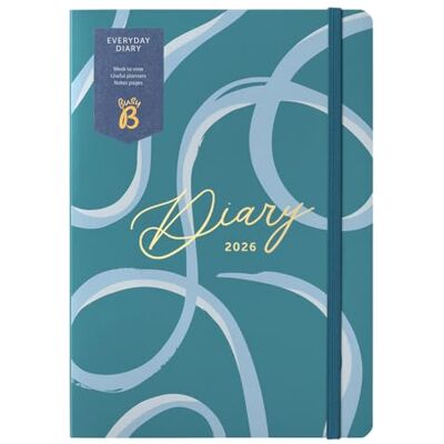 Busy B Everyday A5 Weekly Planner Diary 2026 Compact Diary for Students, Teachers, Work & More with a Week-to-View Layout Jan Dec, Useful Planners, Notes Pages & Elastic Closure Band Pine Ribbon Busy B Everyday A5 Weekly Planner Diary 2026 Compact Diary for Students, Teachers, Work & More with a Week-to-View Layout Jan Dec, Useful Planners, Notes Pages & Elastic Closure Band Pine Ribbon