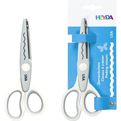 HEYDA Baier & Schneider Universal Tijeras Ornamentales borde Tijeras lisa, HEYDA Baier & Schneider Universal Tijeras Ornamentales borde Tijeras lisa,