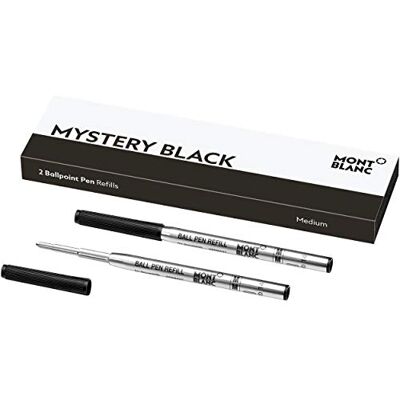 MONTBLANC 124504 Recambios de punta mediana para Rollerball – Recargas Royal Blue, 1 paquete x 2 Recargas MONTBLANC 124504 Recambios de punta mediana para Rollerball – Recargas Royal Blue, 1 paquete x 2 Recargas