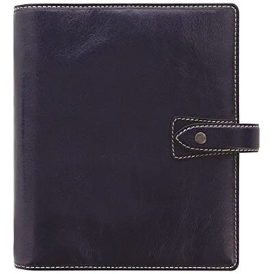 Filofax Malden Organizador (tamaño A5), color azul marino Filofax Malden Organizador (tamaño A5), color azul marino