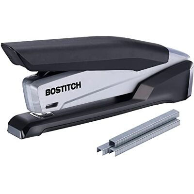 PaperPro Bostitch InPower Grapadora de escritorio de rayas, color negro y gris PaperPro Bostitch InPower Grapadora de escritorio de rayas, color negro y gris